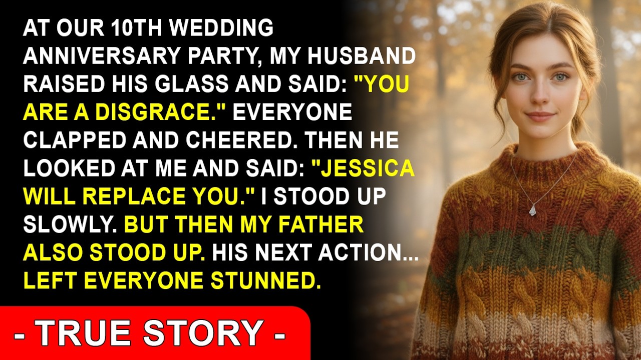 On Anniversary, My Husband Humiliated Me—Until My Dad Revealed Who He Really Was