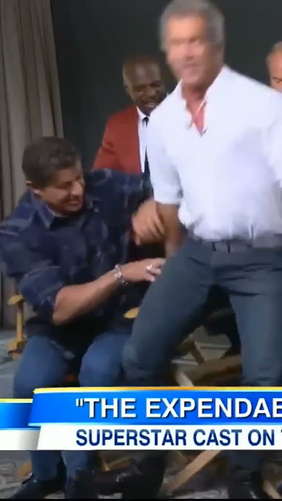 Sylvester Stallone's action and humor The Expendables 3 #sylvesterstallone #melgibson  #expendables