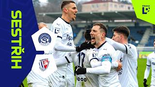 Яблонец - Карвина 1-0 видео