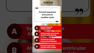 NEET Cardiac Cycle Explained Sequence Trick Biology Class 11 NEET Preparation