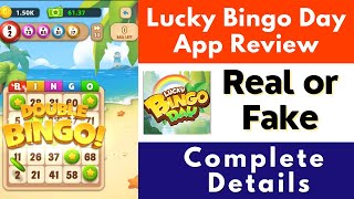 Lucky Bingo Day App Real or Fake | Lucky Bingo Day Game Review | Payment Proof | Withdrawal Problem screenshot 4