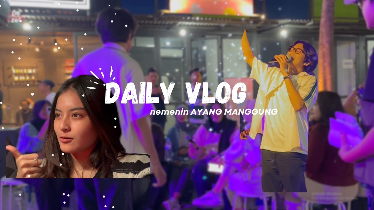 NEMENIN AYANG MANGGUNG NYANYI