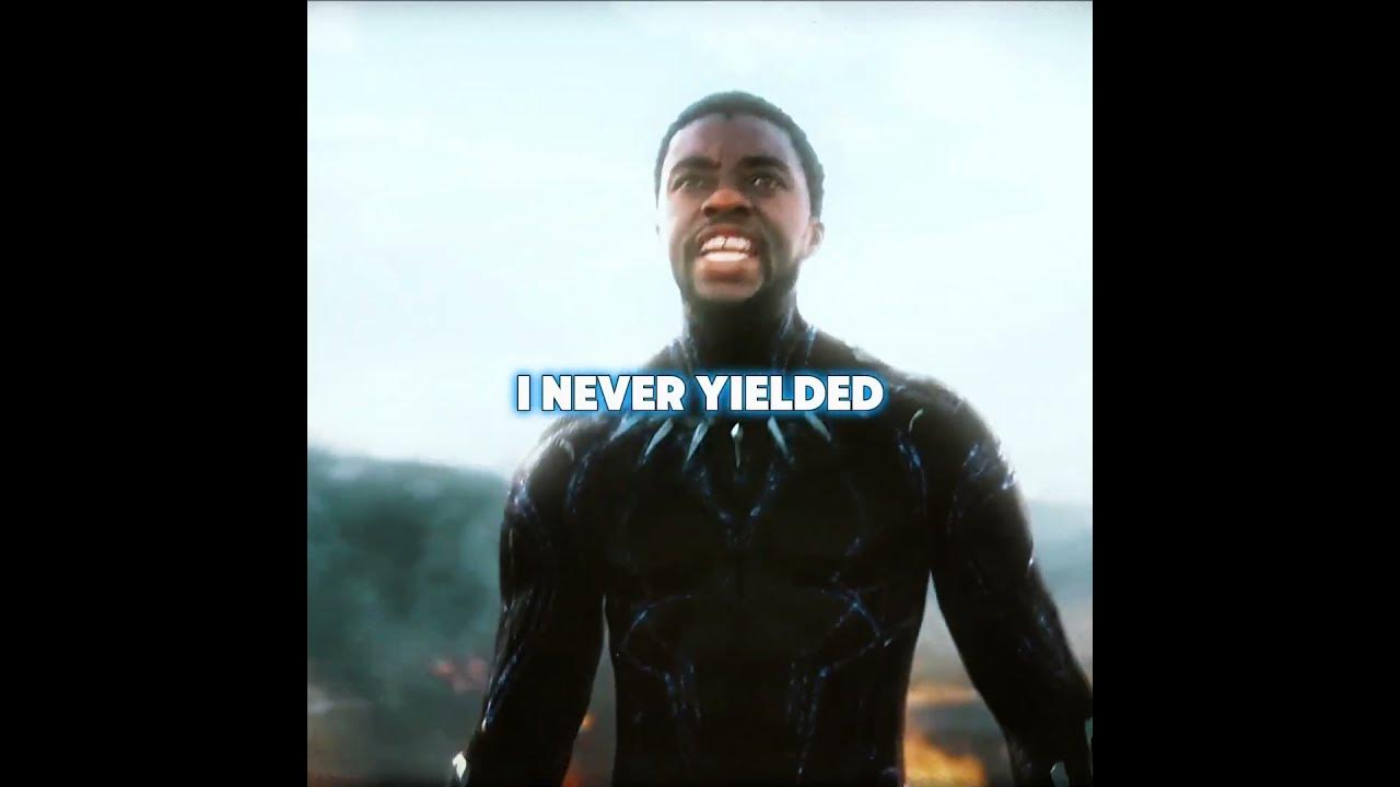"As You Can See I'm Not Died" - Black Panther | Song - Los Voltaje | #blackpanther #edit #shorts
