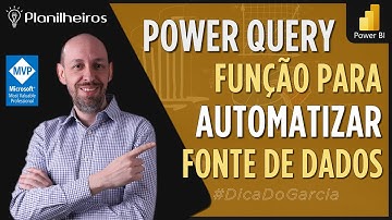 Power BI (desktop) - Definir caminho de arquivo via Função Personalizada (Power Query)