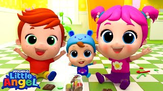 naughty johny little angels kids cartoons songs nursery