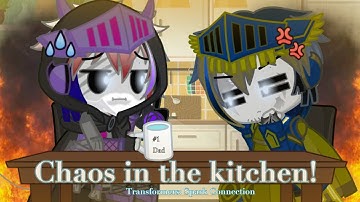 (My AU) GL2 Skit | “Chaos In The Kitchen!” | Transformers: Spark Connection (+Rushed cooking meme)