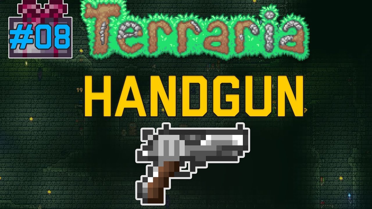 PISTOLE Tutorial Terraria Handgun Waffe YouTube