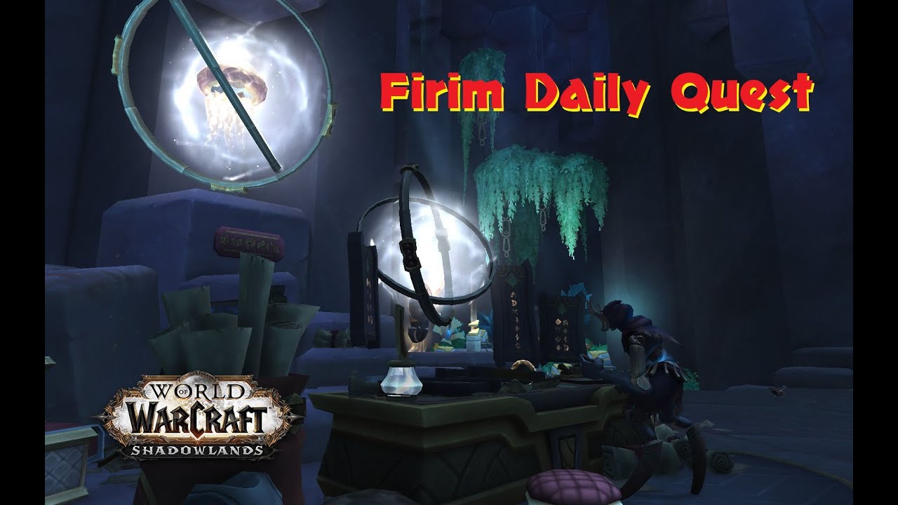 Trappings of Success Daily Quest Zereth Mortis WOW