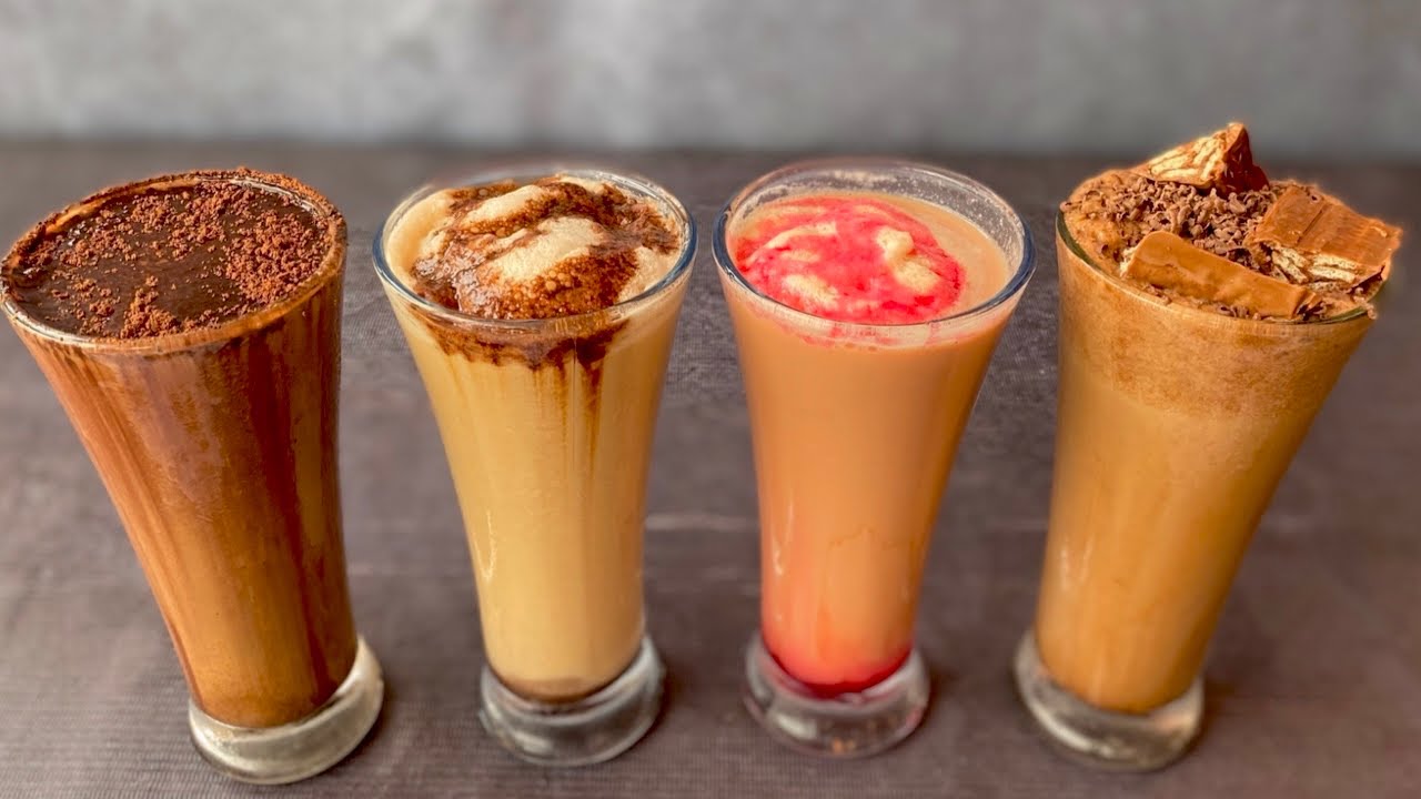 4 Easy Cold Coffee Recipe In Bangla ৪ টি ভিন্ন স্বাদে কোল্ড কফি