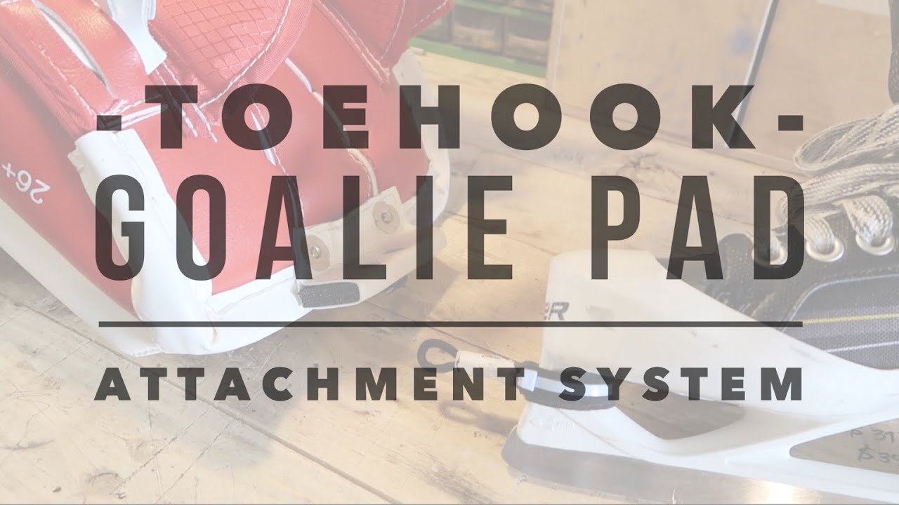 Ice & Roller Hockey Skate Parts Goalie Pad Toe Hook 3 parts Skate connector