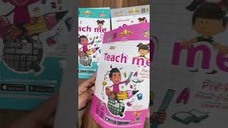 علموني + Teach Me — تمهيدي (Pre-KG) | ٨ كتب × ٣ لغات | سن ٣–٤