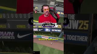 Anthony Santander Smashes Baseballs In MLBTheShow #shorts