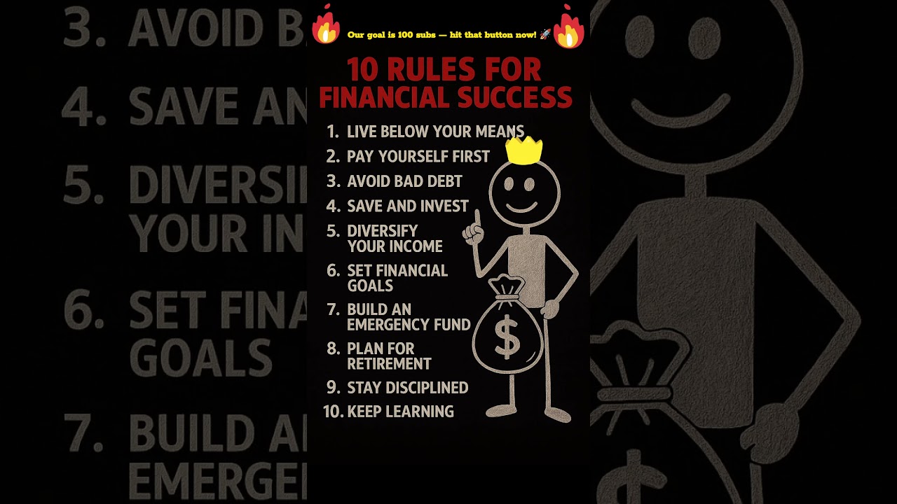10 Money Rules the Rich Follow (But Poor People Ignore)” 💰🔥 