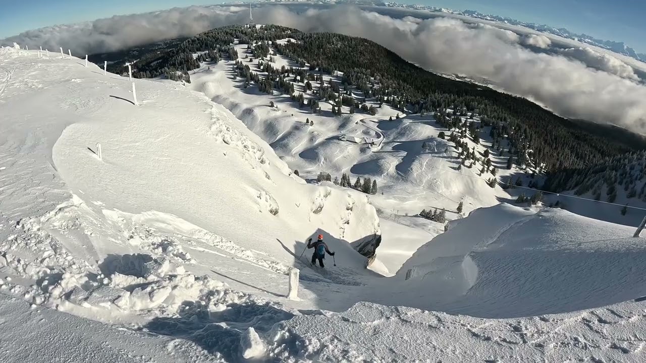 11 01 26 ski de rando Jura La Dôle