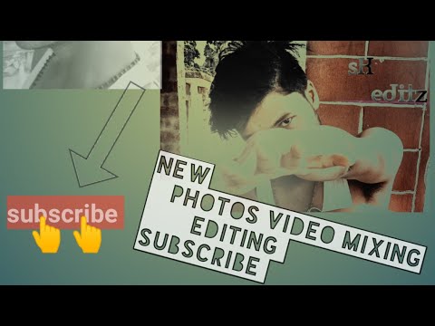 New photos mixing video editing #sk edits zone 🤔 - YouTube