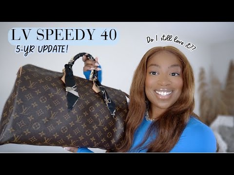 LOUIS VUITTON Speedy 40 5-YR UPDATE!