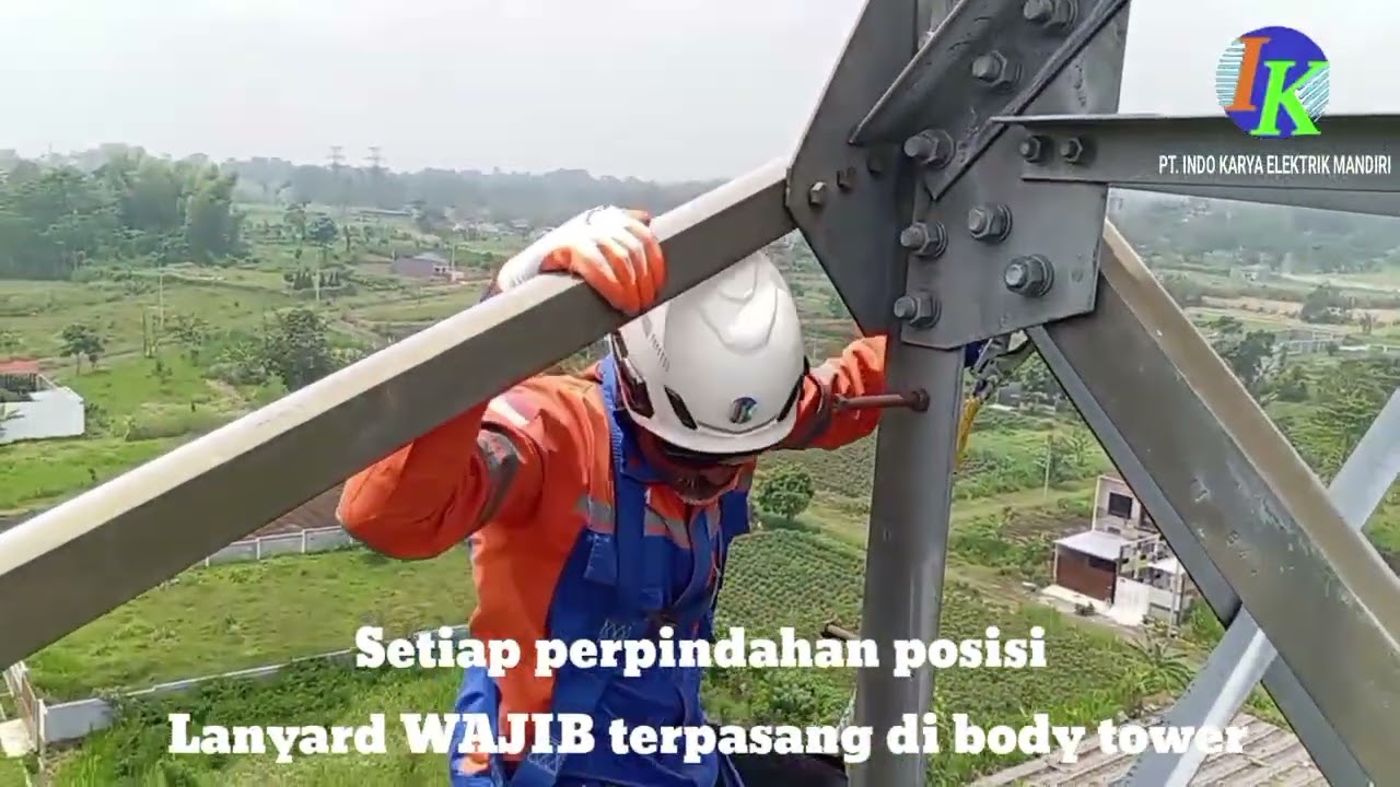 Ari Kurniawan || SERKOM BKJT 2025 || Cara pemasangan kabel sutet di indonesia