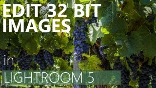 Tonemap 32 bit images in Lightroom