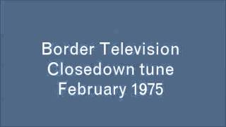 Border Television closedown 1975 - identify library music