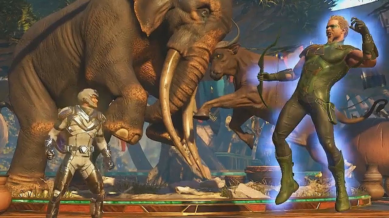 INJUSTICE 2 ATOM Gear Combos Character breakdown Guide YouTube