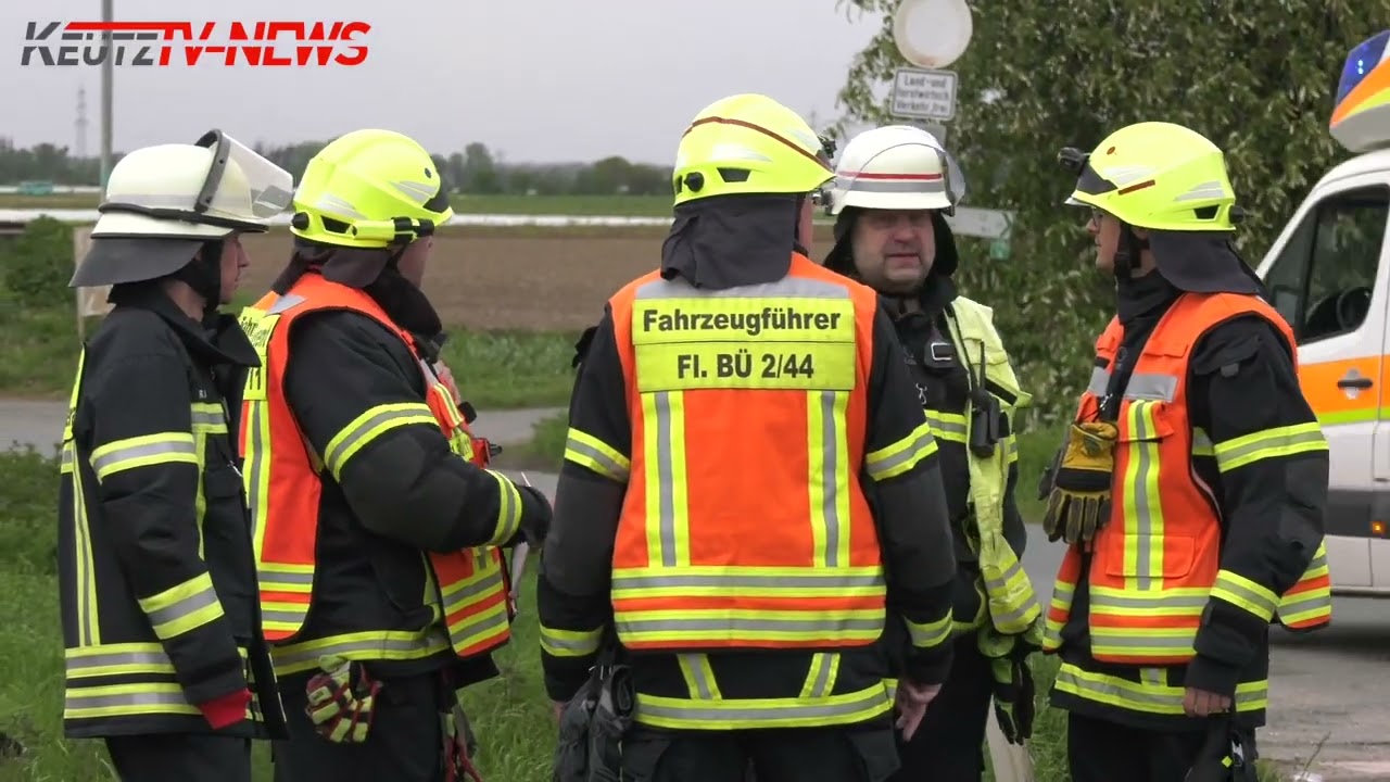 Mehrere Verletzte nach Kreuzungscrash - Büttelborn - 21.04.2024