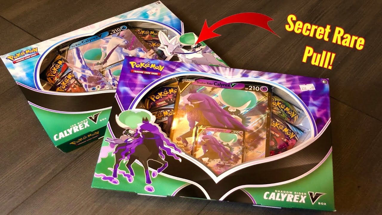 We Hit GOLD! New Pokemon Cards Shadow Rider & Ice Rider Calyrex V Box Opening!