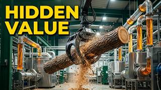 Inside the World's Most Advanced Pine Factory — Resin Extraction & Production