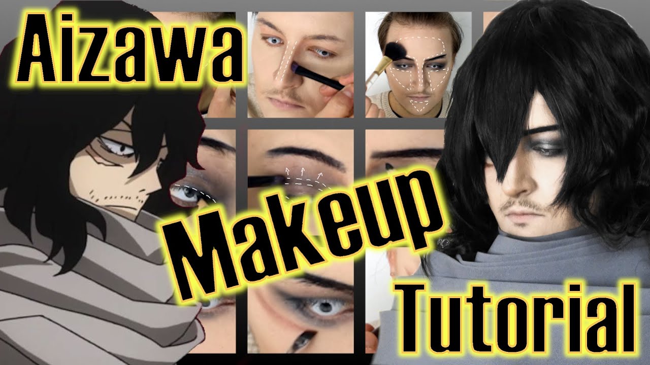Aizawa cosplay makeup