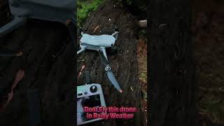 Testing the Waterproof Air3s Drone in Heavy Rain