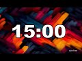 15 Minute Timer with Calm Music | Perfect for Study, Work & Breaks