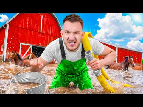 POMOC! POVODNĚ NA FARMĚ! 💦😲| DrainSim