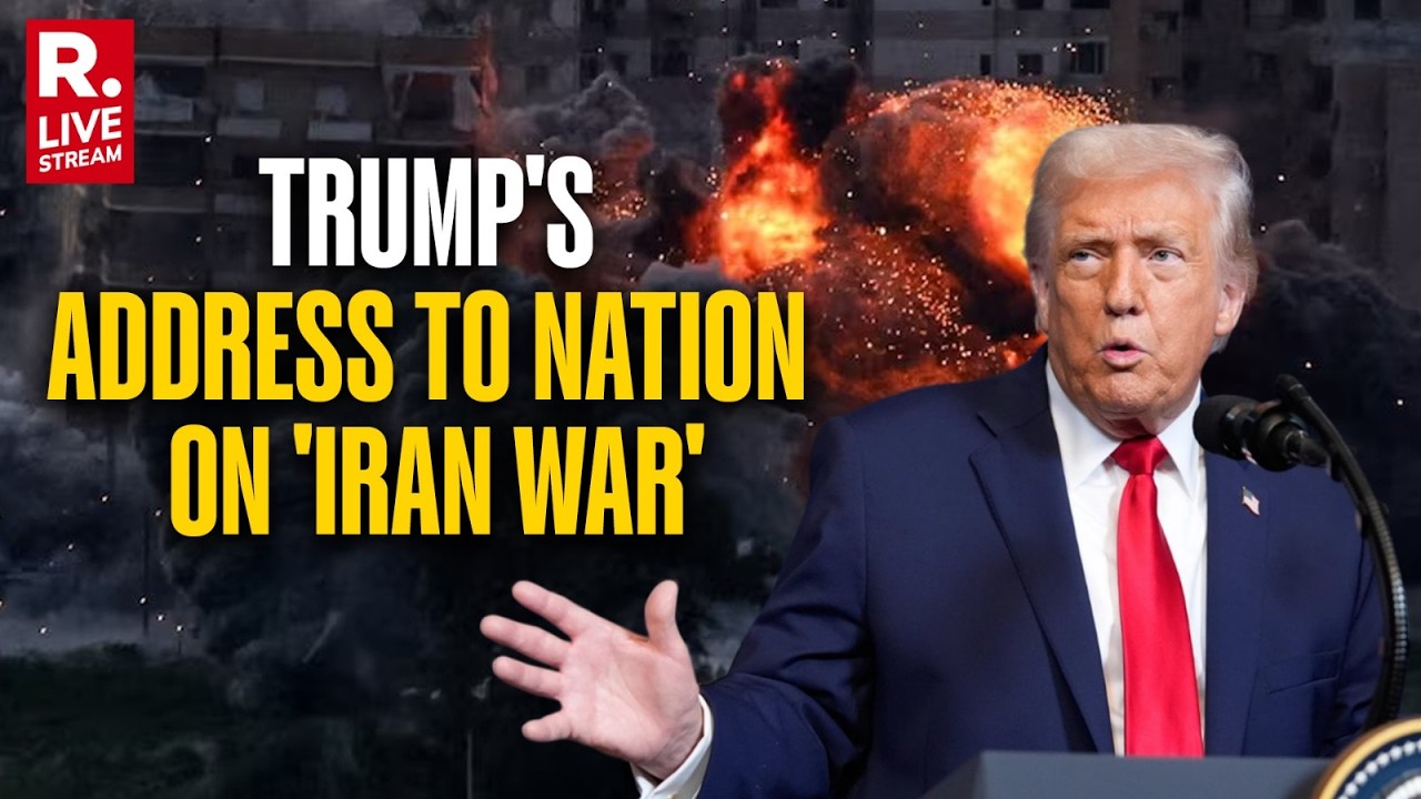 Trump LIVE: US President Trump's Address To Nation On Iran After ...