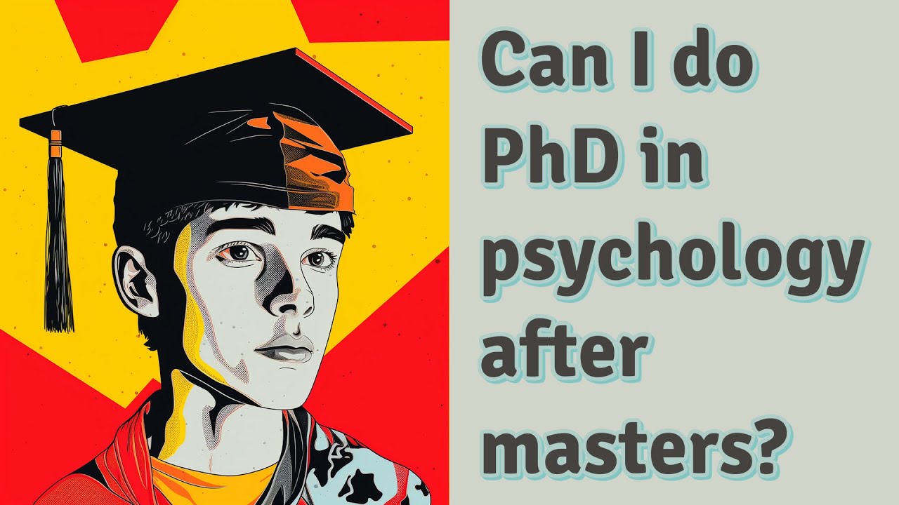 phd psychology after masters