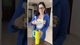 Who needs a pint glass when you’ve got this? 👀 #beer #stanley