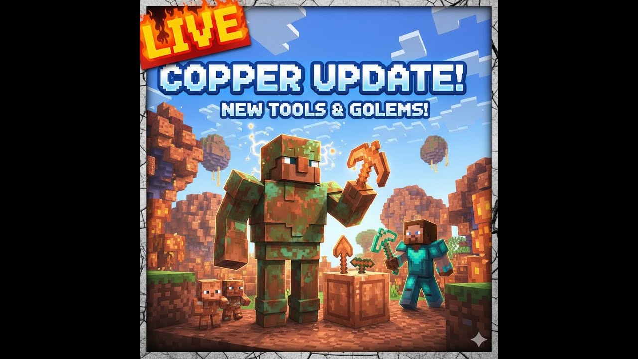 "After So Long! Minecraft Comeback Stream 😎 | New Update Exploration ...