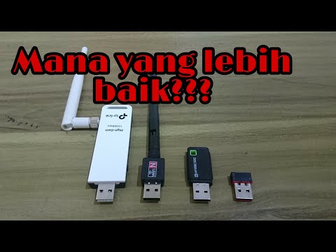 Perbandingan USB Wifi dengan Antena dan Tanpa Antena Mana yang Lebih BAGUS