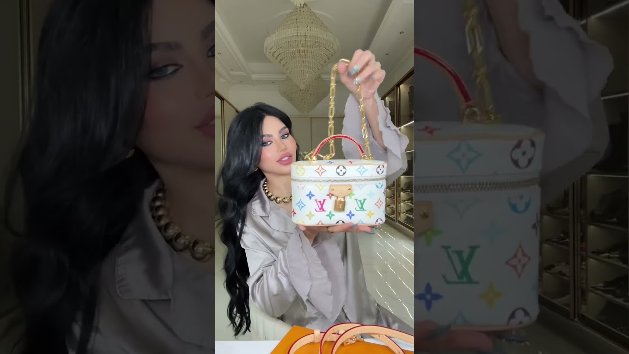 unboxing the Louis Vuitton X Takashi Murakami Vanity Chain Pouch