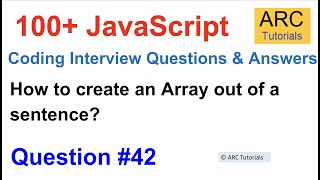 Javascript interview questions and answers - 42 | Javascript Interview Questions Answers Coding 2023
