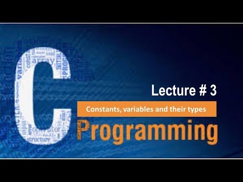 Constants, variables and their types  in C language URDU/HINDI (3)