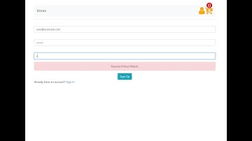 Angular/JavaScript Shopping Cart Tutorial | Authentication(1) with Firebase using AngularFire part 5