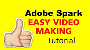 adobe spark tutorial: how to make videos fast -