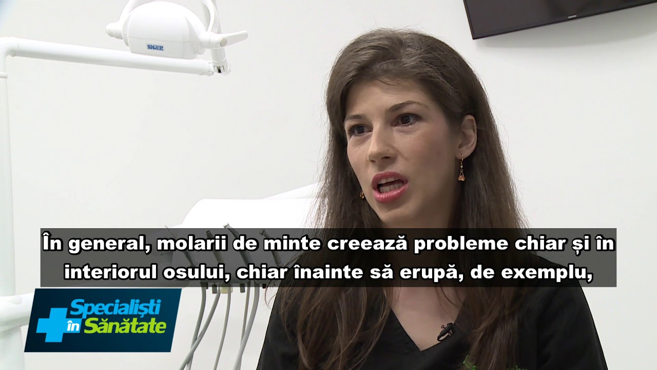 Maseaua de minte: simptomele eruptiei. Cand e necesara extractia