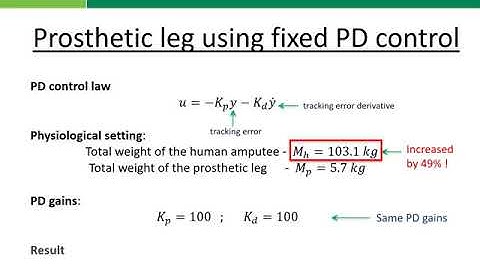 Simulations of an Extremum-Seeking Strategy for Auto-Tuning a Powered Prosthetic Leg