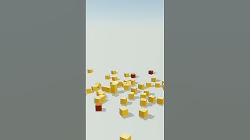 Teapot Explosion - Voxel Block Collapse Animation