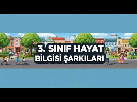 3. Sınıf Hayat Bilgisi Yönetim Birimleri ve Yöneticiler şarkısı v 2 — 3. Sınıf Hayat Bilgisi eğitim şarkısı kapak görseli