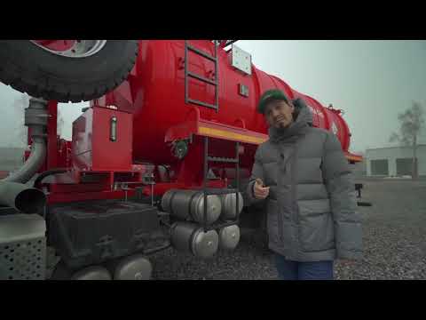 Вакуумная нефтепромысловая машина