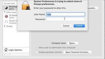 MacOS High Sierra blank password bug