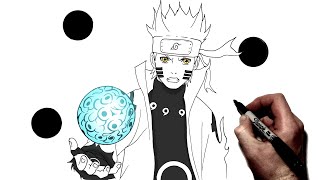 How To Draw Naruto (Magnet Release) | Step By Step | Naruto