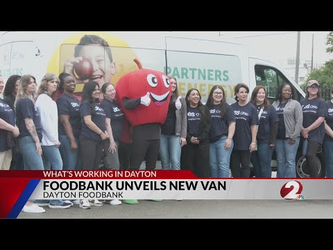 Dayton Foodbank debuts new food van for expanded deliveries