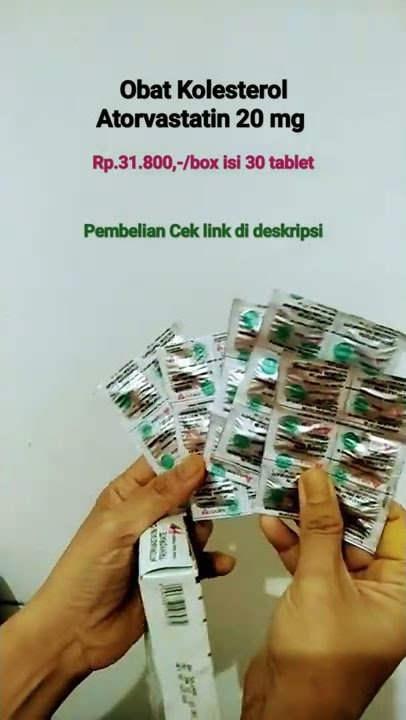 Obat Kolesterol Atorvastatin#shorts